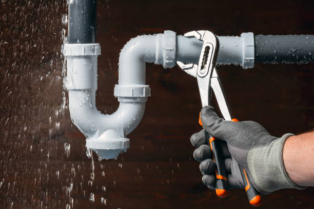 Professional Emergency Plumber technician working in Estell Manor, NJ